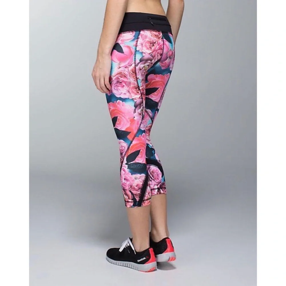 Lululemon Floral Leggings